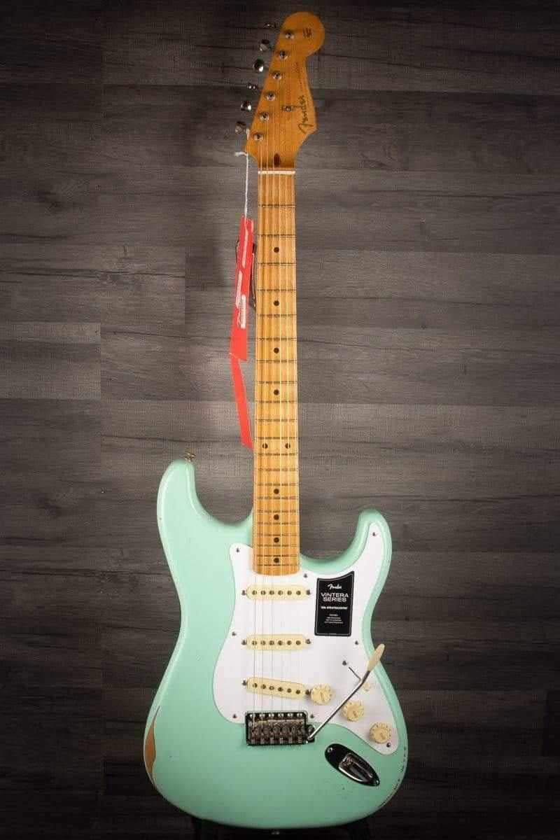 USED - Fender Vintera Road Worn '50s Stratocaster Surf Green