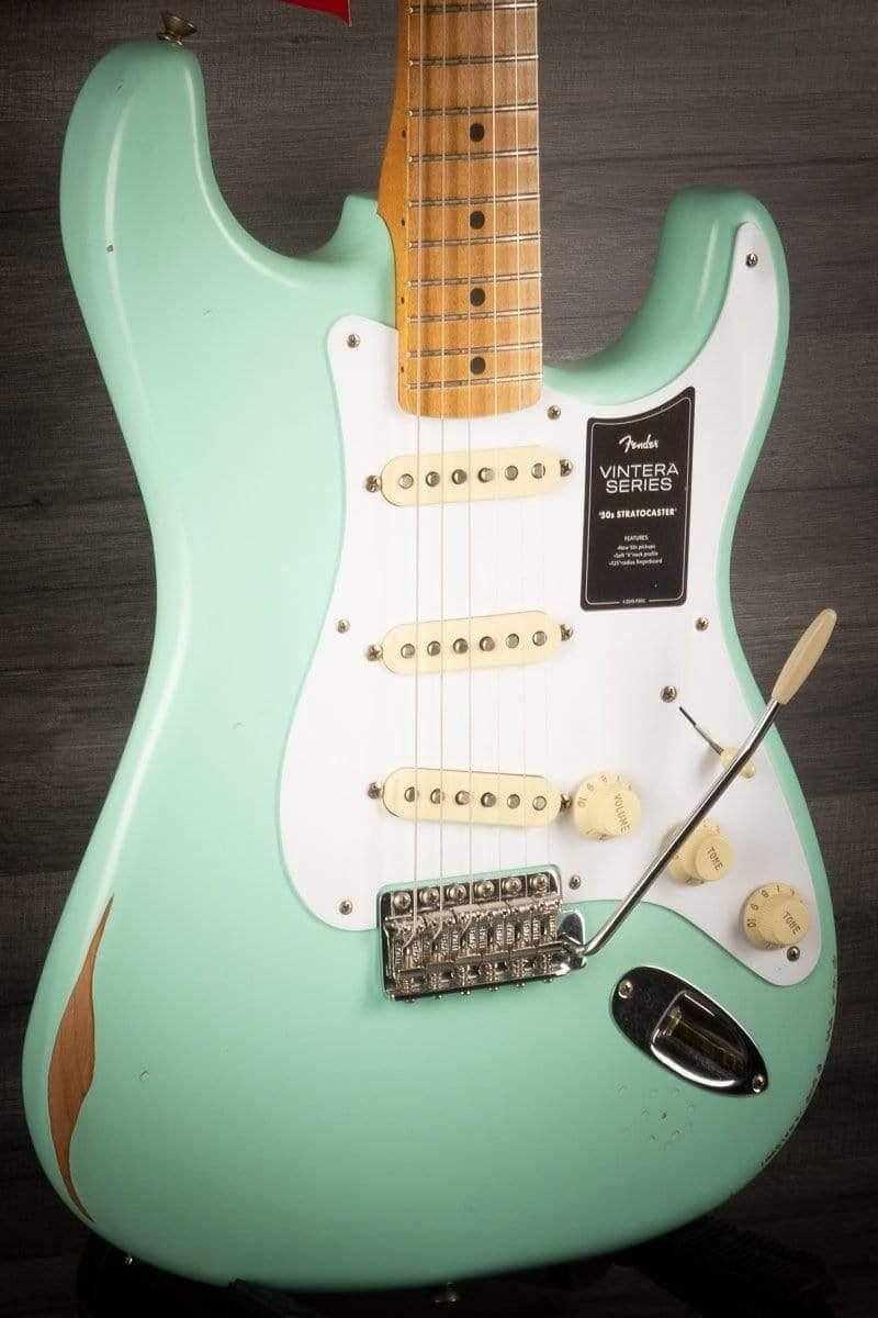 USED - Fender Vintera Road Worn '50s Stratocaster Surf Green