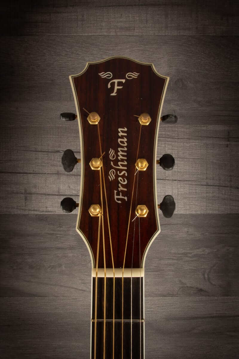 Freshman Acoustic Guitar USED - Freshman FA500DCE Solid Sitka Spruce