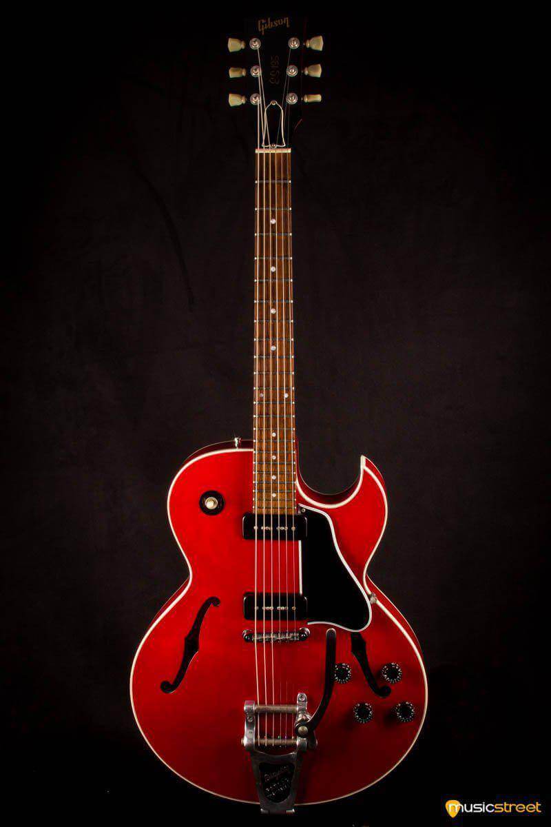 USED - 1993 Gibson ES135 P90 & Bigsby