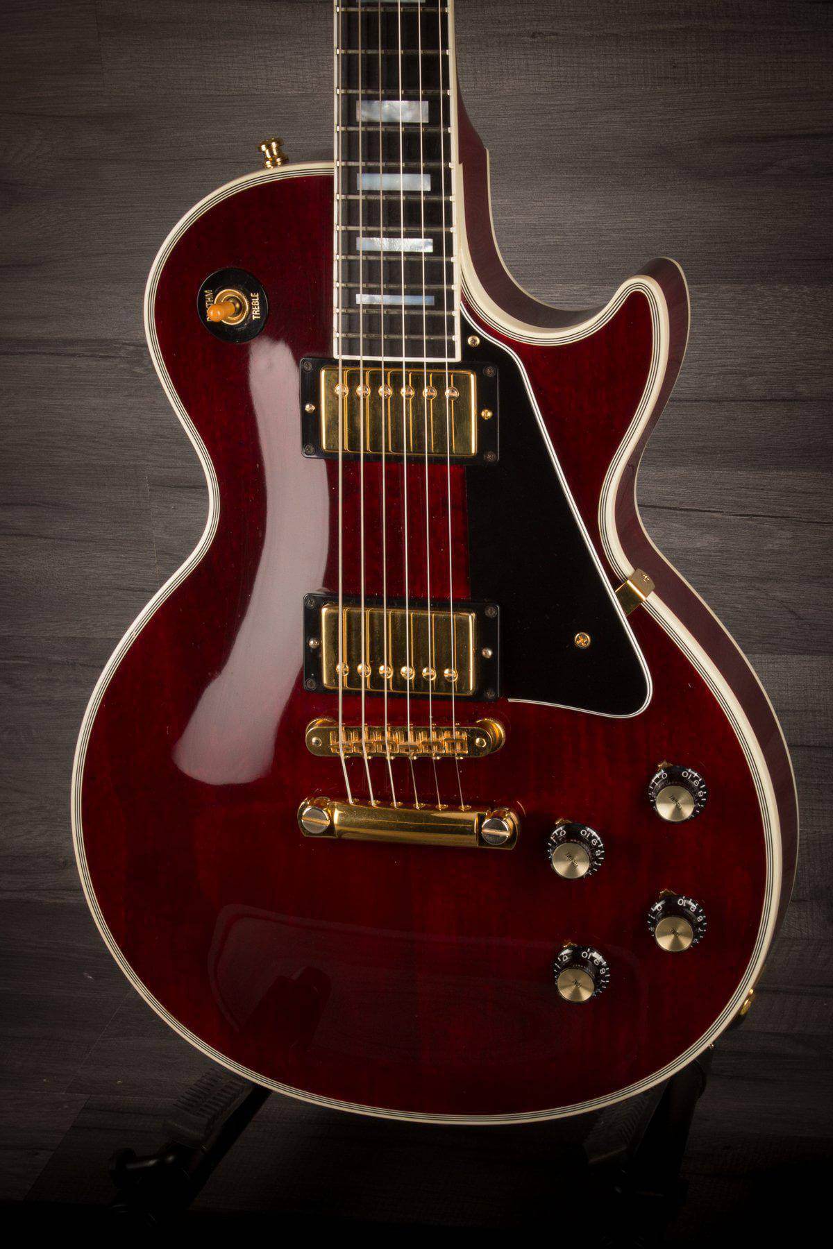 USED - 1997 Gibson Les Paul Custom Wine Red (Ebony Fingerboard)
