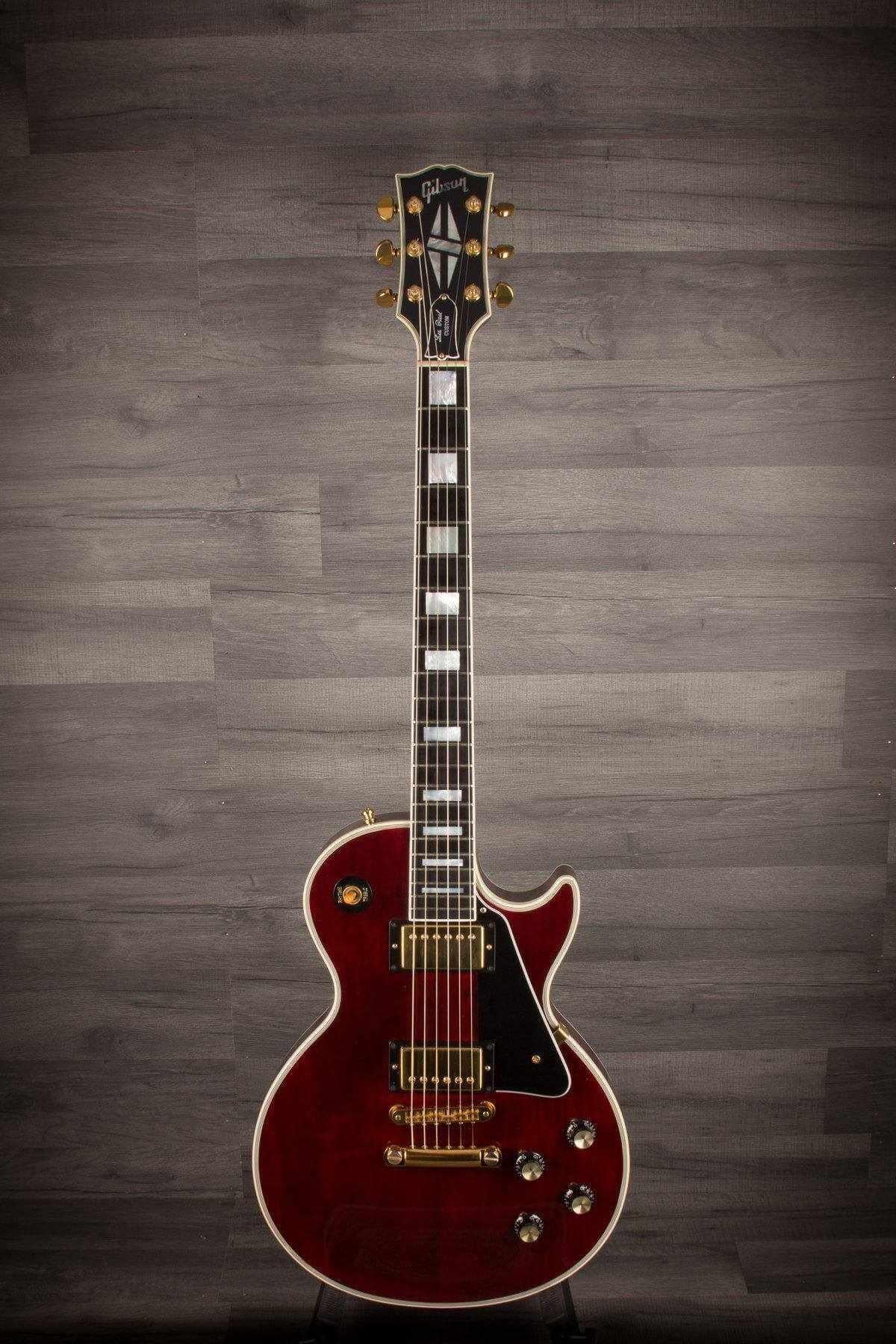 USED - 1997 Gibson Les Paul Custom Wine Red (Ebony Fingerboard)