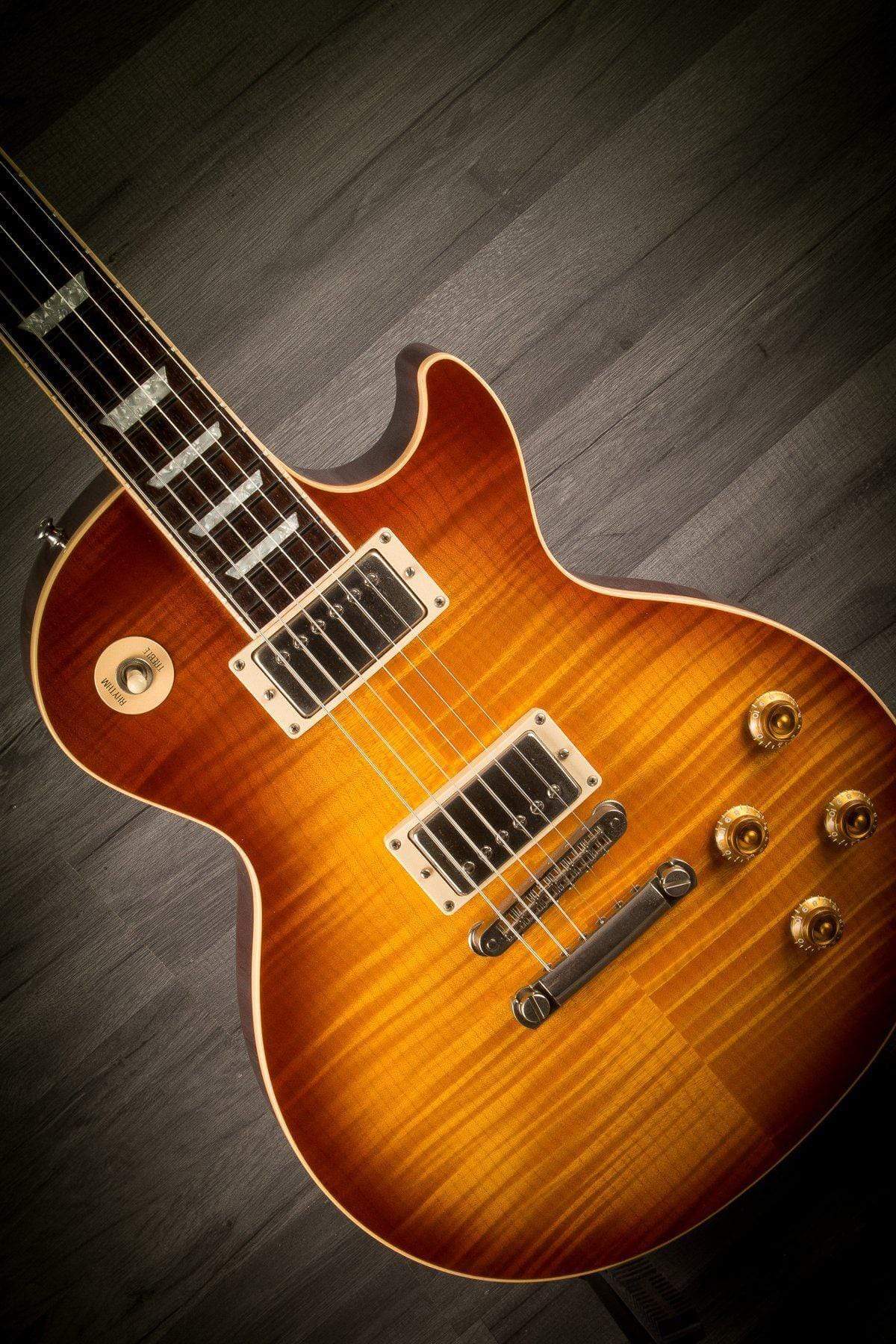 USED - 2002 Gibson Les Paul Standard - Iced Tea Burst