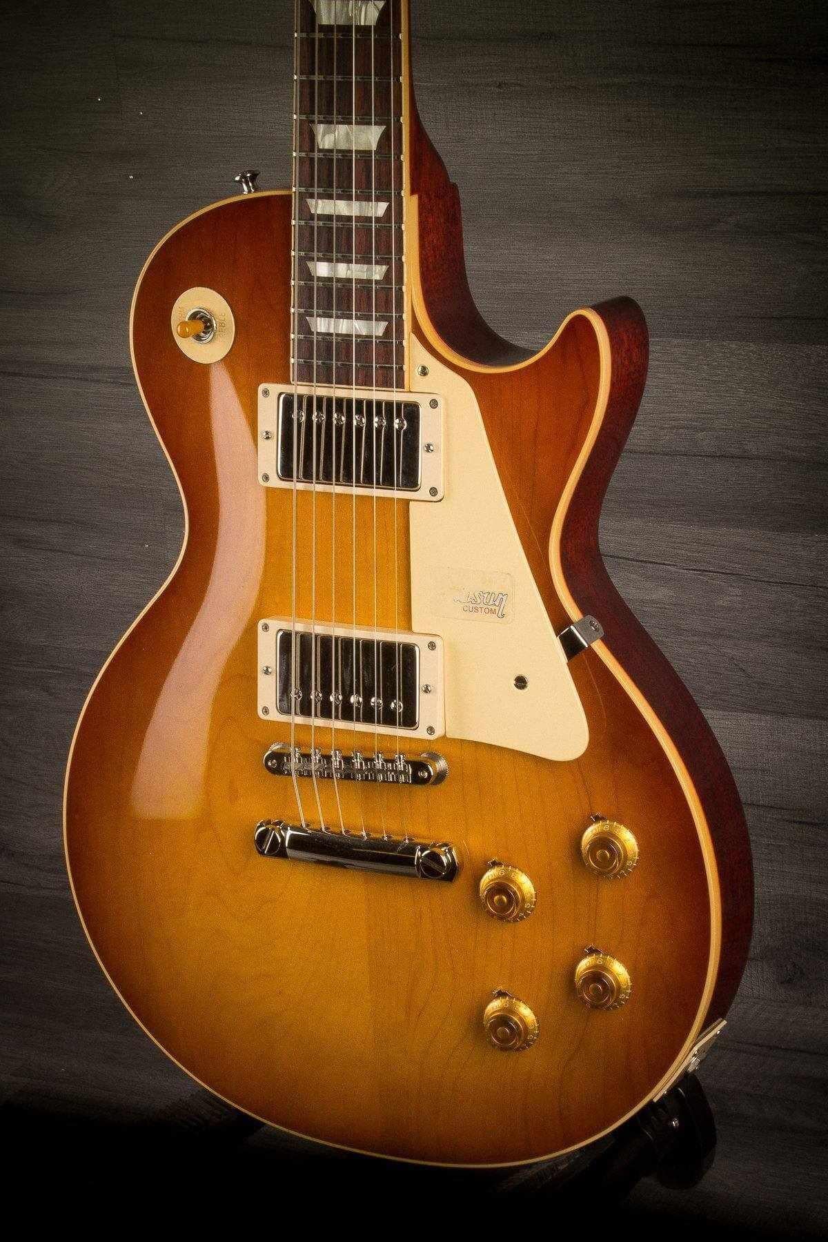 USED - 2017 Gibson Custom Shop Les Paul 58 Standard Ice Tea Burst