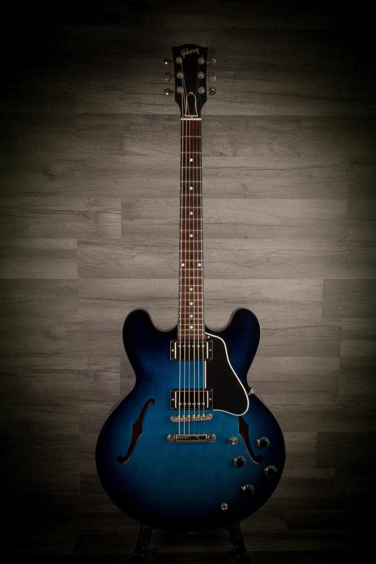 USED - 2018 Gibson Dot ES335 Blue Burst