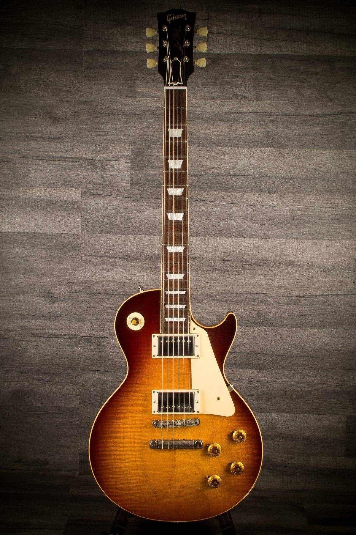 USED - 2018 Gibson Les Paul Historic 1958 VOS - Bourbon Burst
