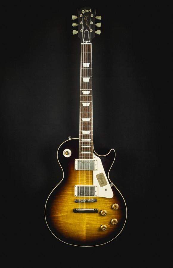 USED - Custom Shop 1958 Les Paul Plaintop Vos Aged Faded Tobacco Sunburst