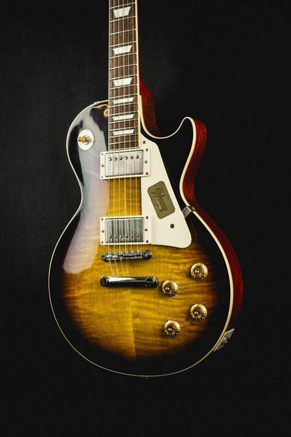 USED - Custom Shop 1958 Les Paul Plaintop Vos Aged Faded Tobacco Sunburst