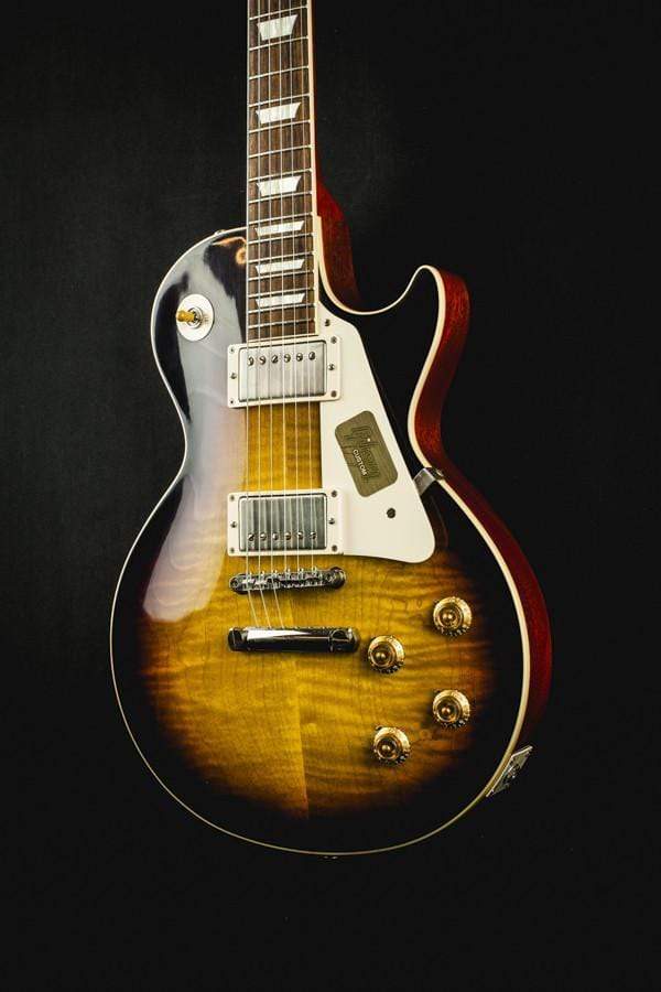 USED - Custom Shop 1958 Les Paul Plaintop Vos Aged Faded Tobacco Sunburst