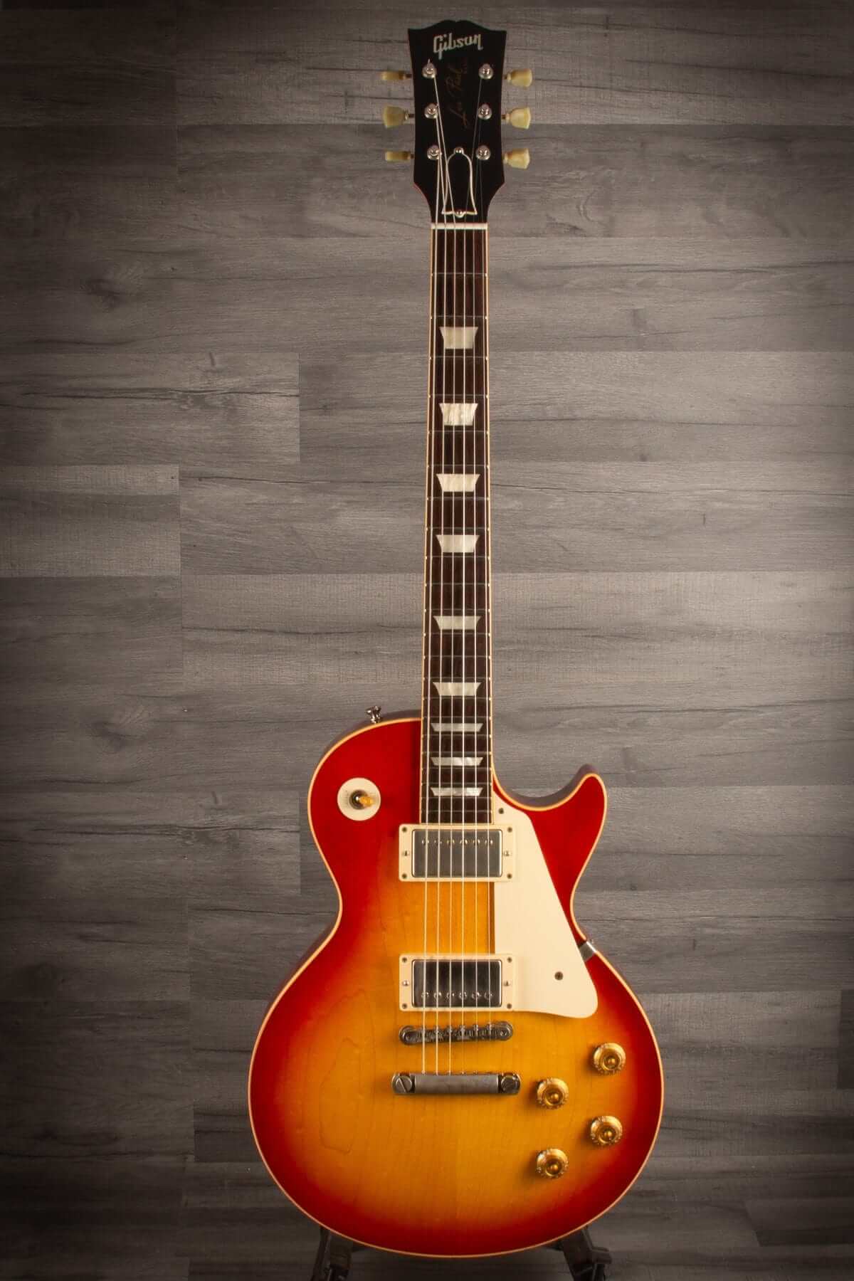 USED - Gibson 1958 Standard Historic Custom Shop Les Paul - Washed Cherry Sunburst