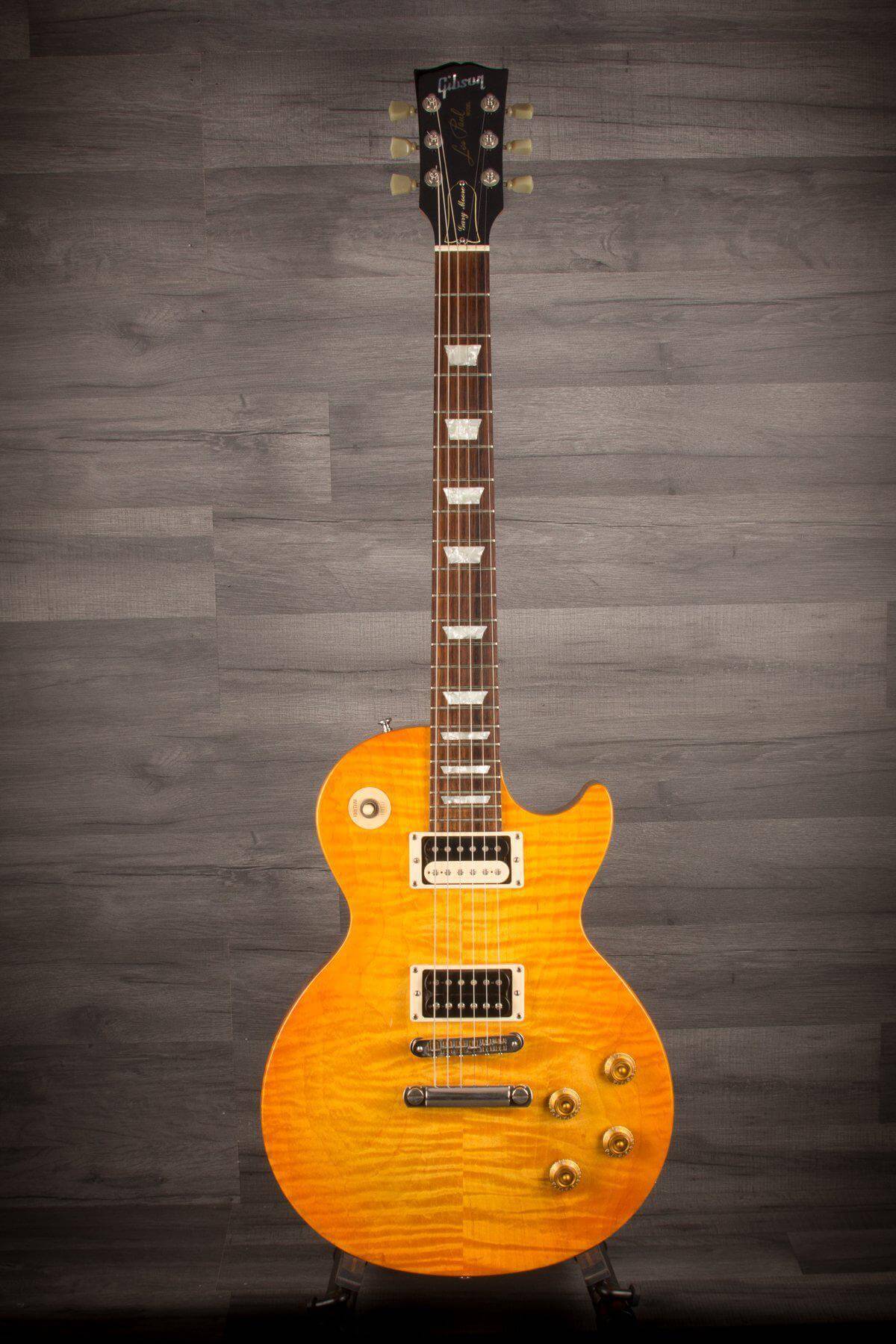 USED - Gibson 2001 Les Paul Gary Moore Signature Lemonburst