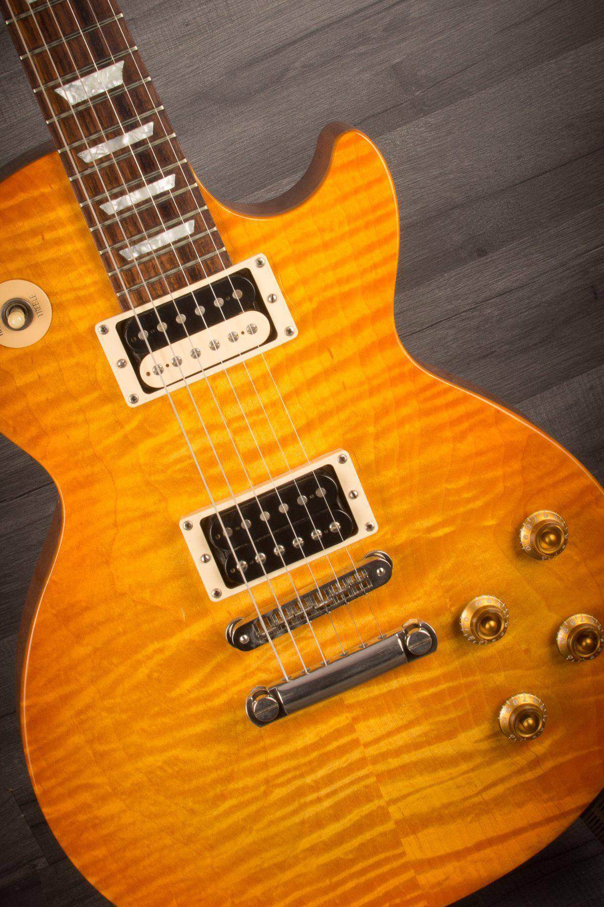 USED - Gibson 2001 Les Paul Gary Moore Signature Lemonburst