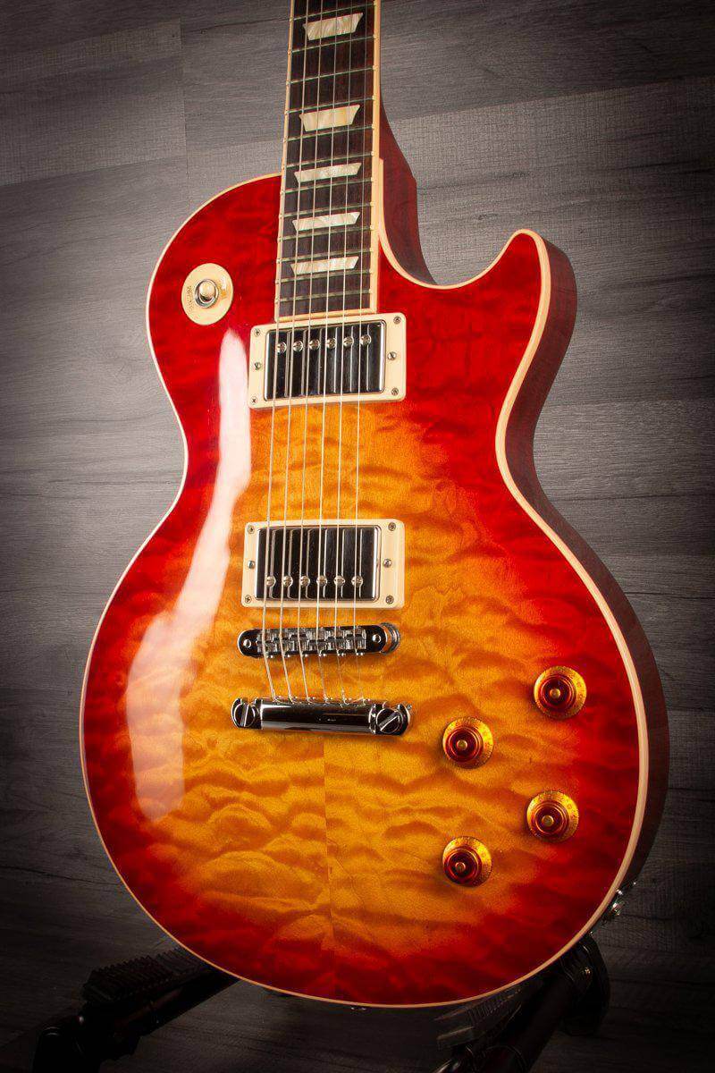 USED - Gibson 2013 Les Paul Standard Paul Premium Quilt Maple Top (Heritage Cherry Sunburst)