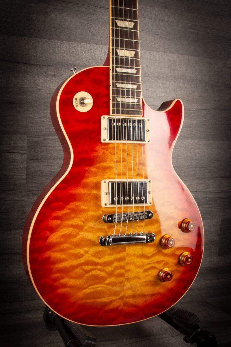USED - Gibson 2013 Les Paul Standard Paul Premium Quilt Maple Top (Heritage Cherry Sunburst)