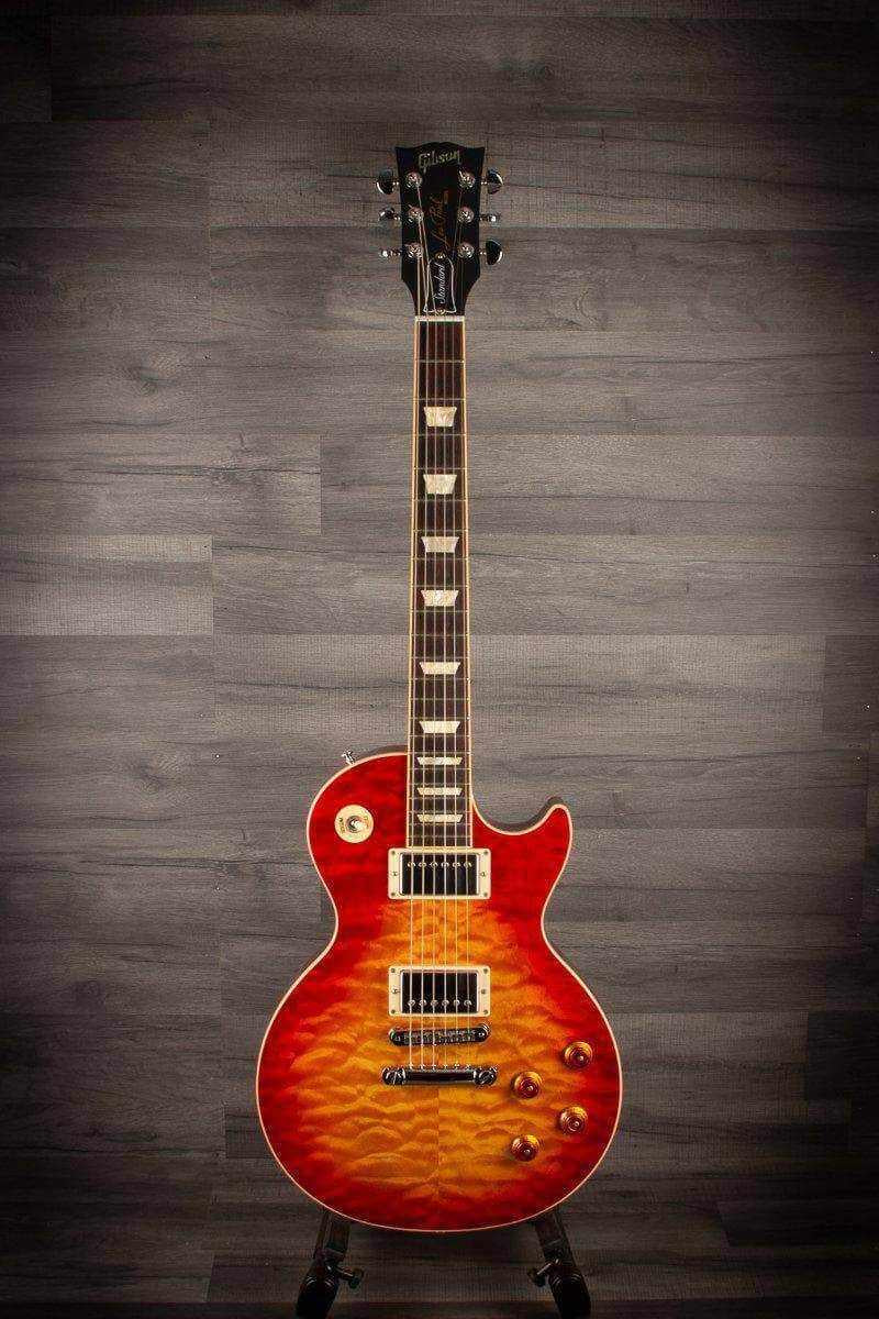 USED - Gibson 2013 Les Paul Standard Paul Premium Quilt Maple Top (Heritage Cherry Sunburst)