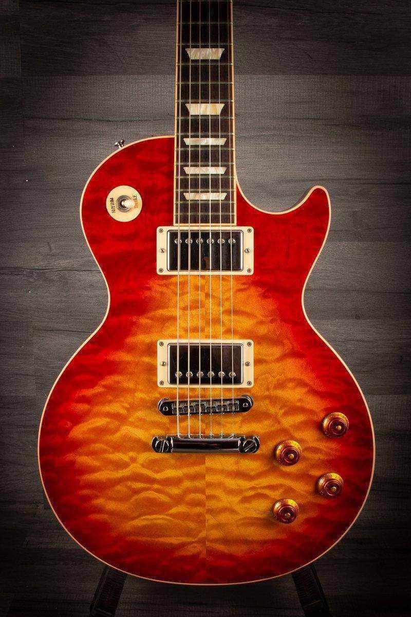 USED - Gibson 2013 Les Paul Standard Paul Premium Quilt Maple Top (Heritage Cherry Sunburst)