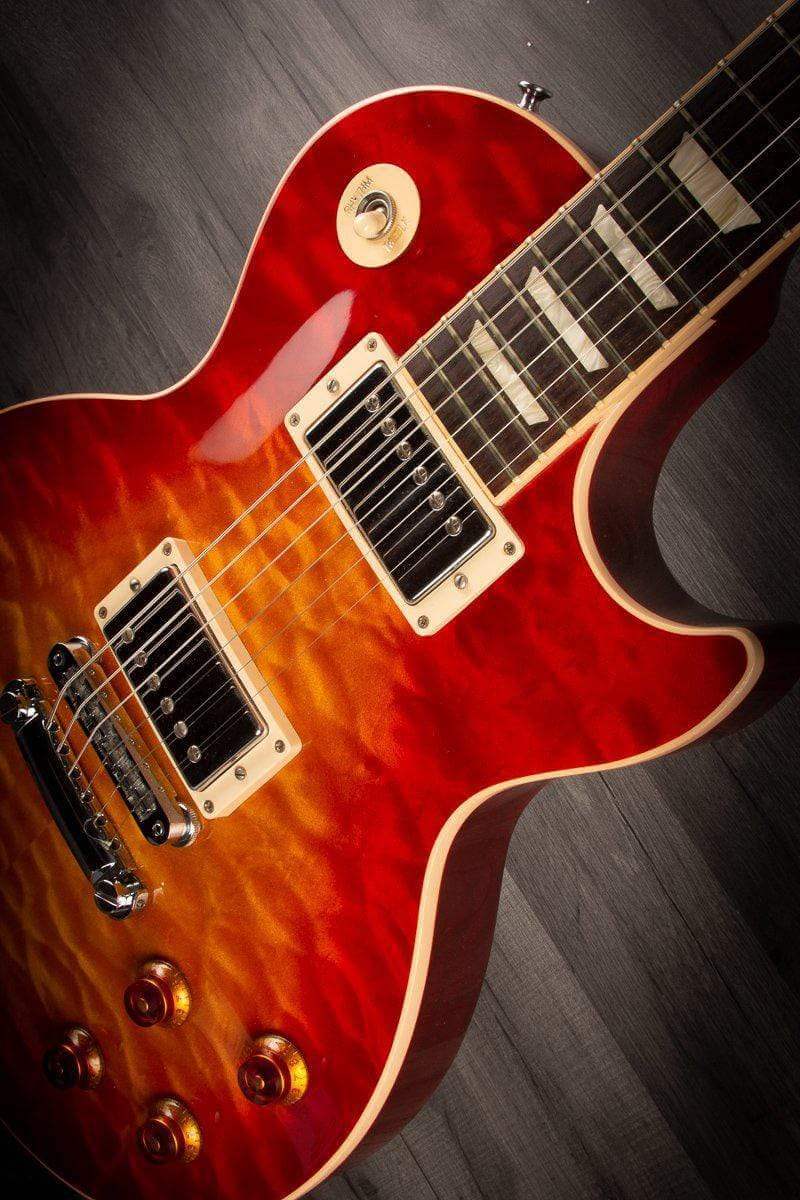USED - Gibson 2013 Les Paul Standard Paul Premium Quilt Maple Top (Heritage Cherry Sunburst)