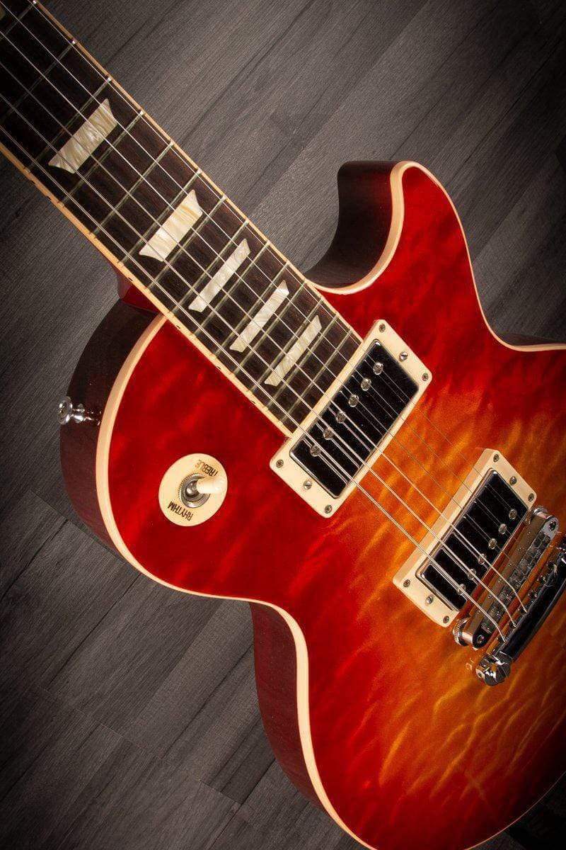 USED - Gibson 2013 Les Paul Standard Paul Premium Quilt Maple Top (Heritage Cherry Sunburst)