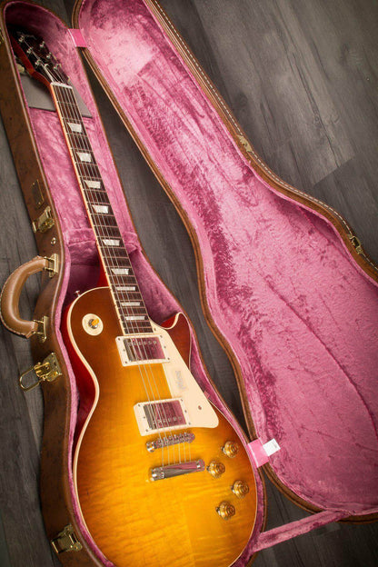 USED - Gibson Custom Historic 2018 '58 Les Paul Gloss - Royal Teaburst