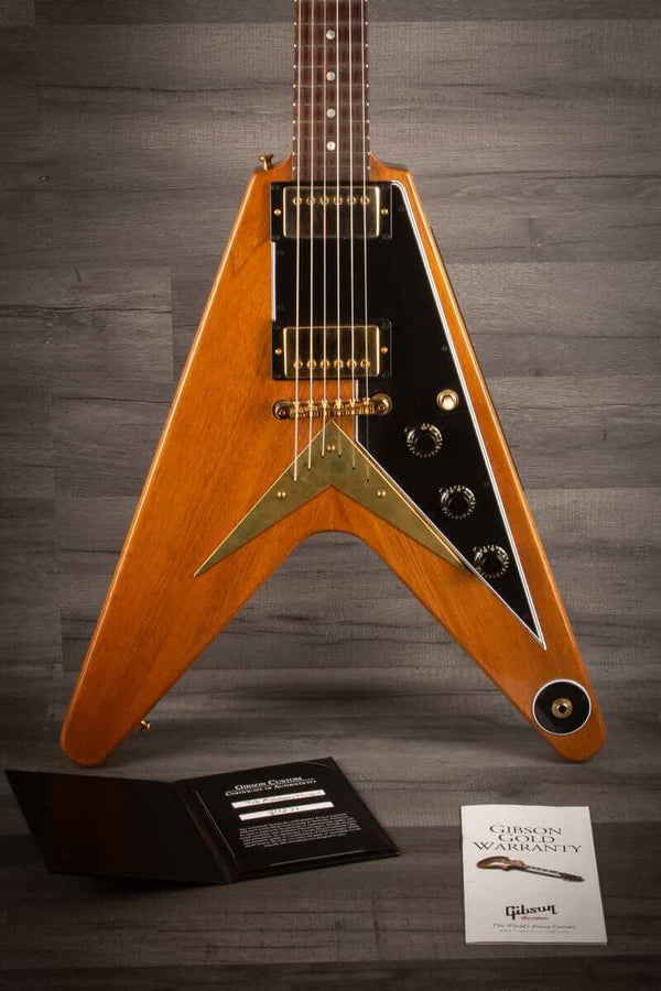 Gibson Electric Guitar USED - Gibson Custom Shop '58 Mahogany Flying V Reissue (2021)