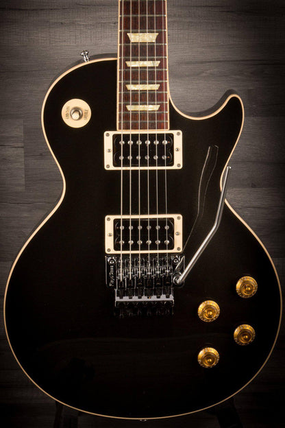 USED - Gibson Custom Shop Les Paul Axcess Standard - Gun Metal Floyd Rose #CS600662
