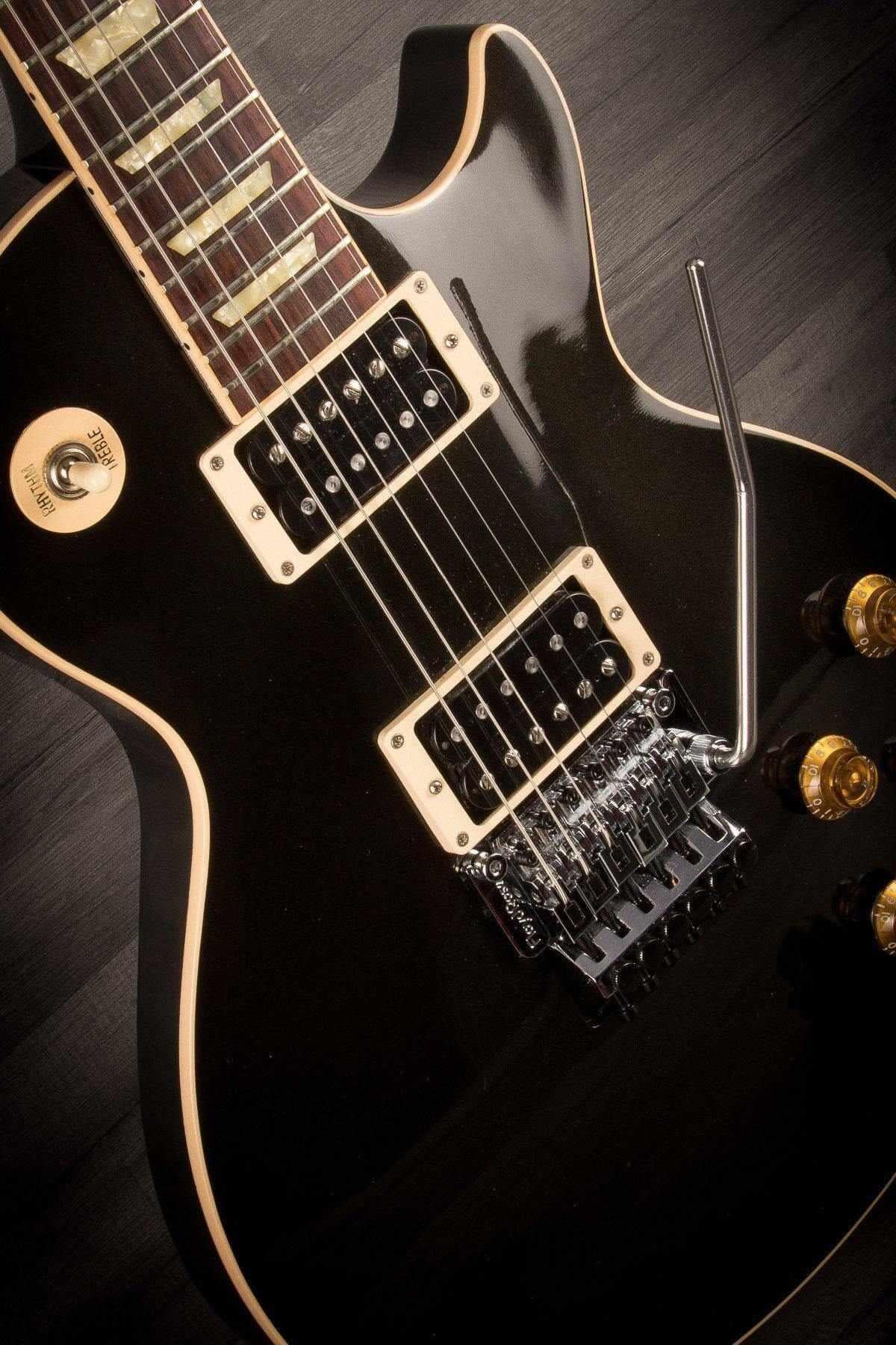USED - Gibson Custom Shop Les Paul Axcess Standard - Gun Metal Floyd Rose #CS600662