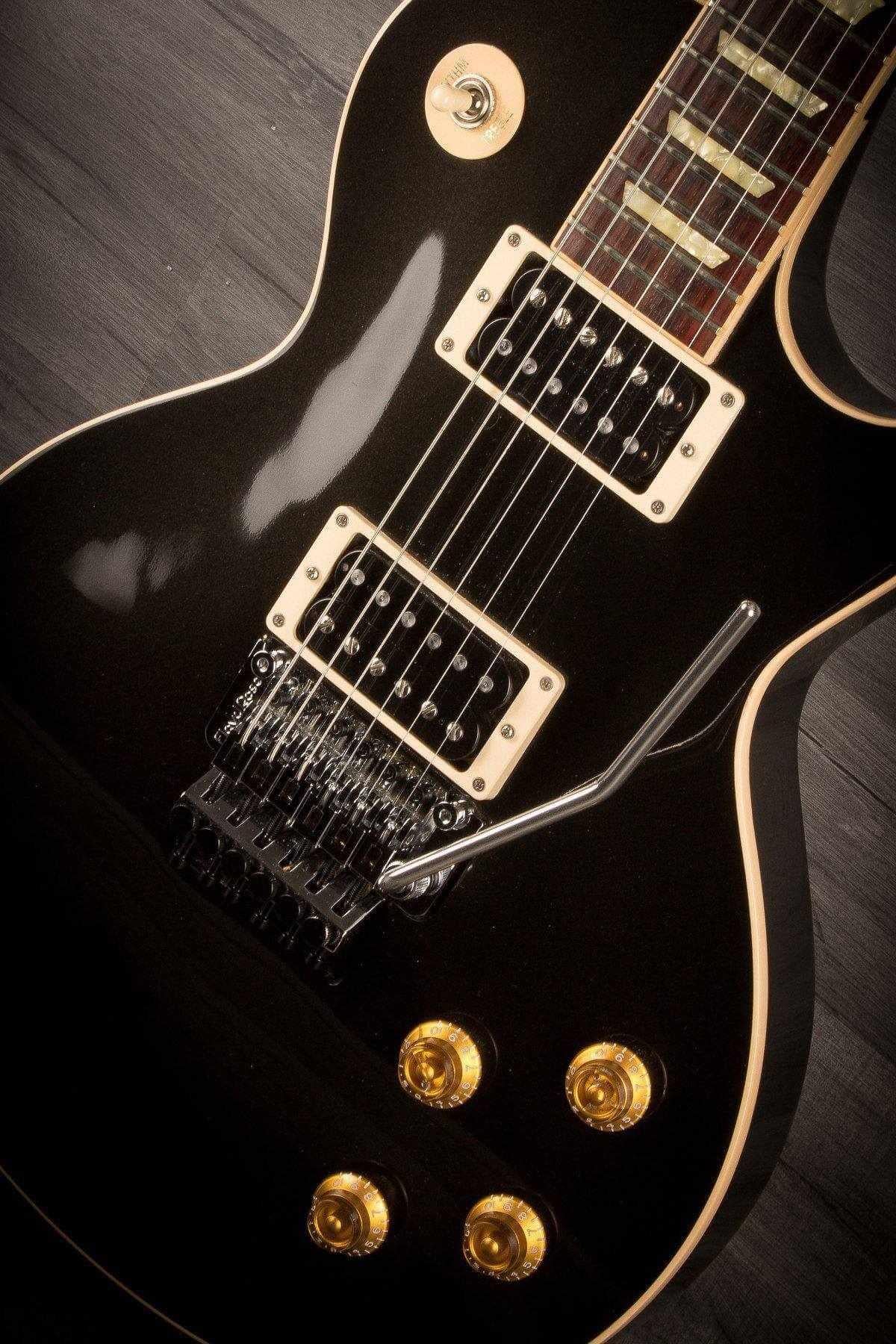 USED - Gibson Custom Shop Les Paul Axcess Standard - Gun Metal Floyd Rose #CS600662