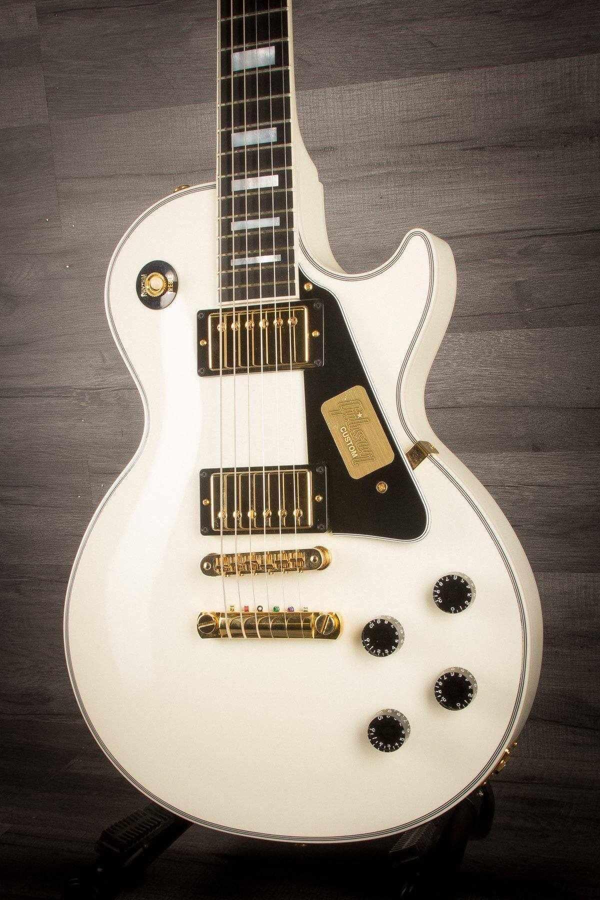 USED - Gibson Custom Shop Les Paul Custom - 2014 Alpine White