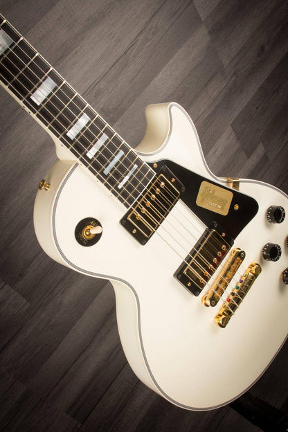 USED - Gibson Custom Shop Les Paul Custom - 2014 Alpine White