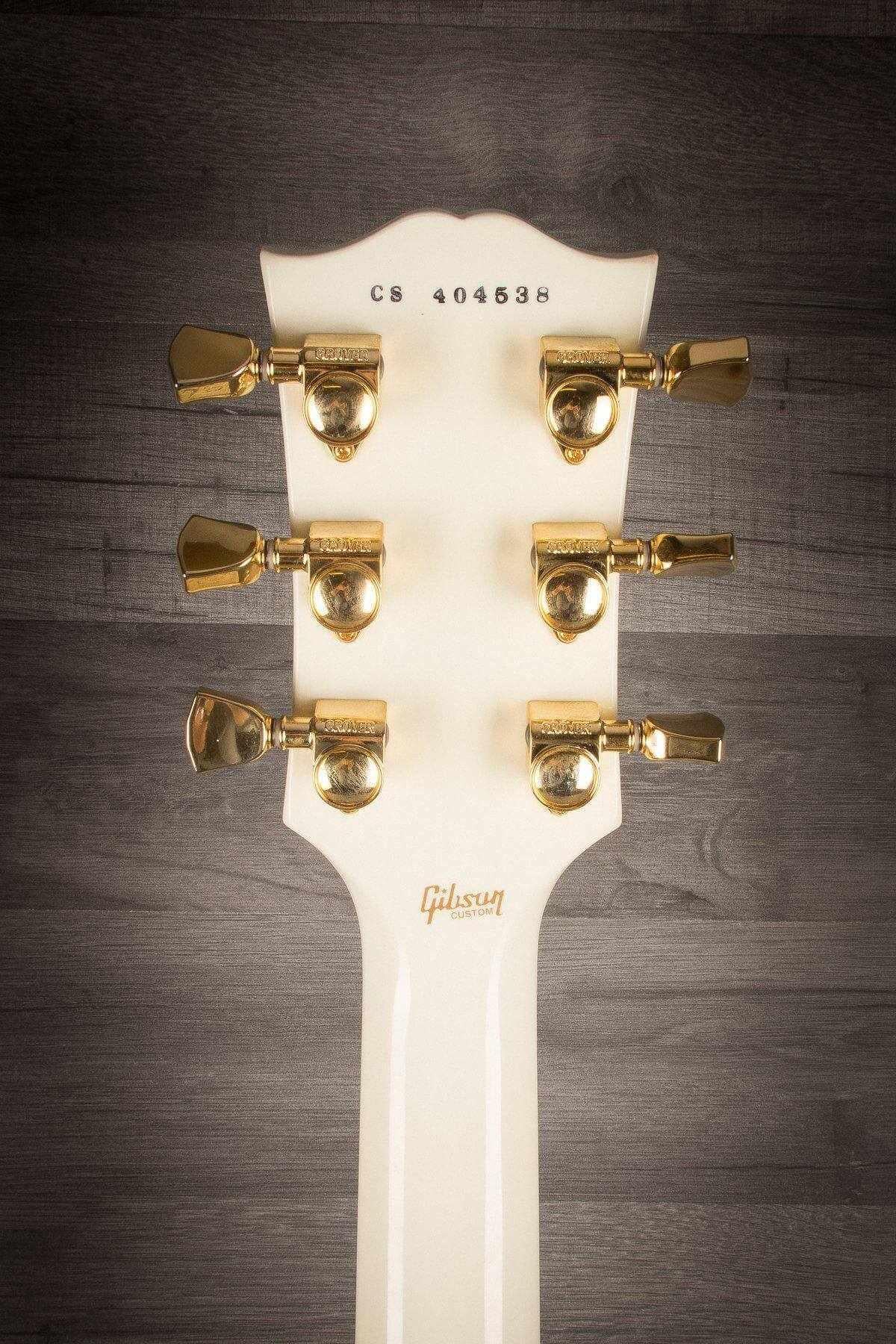 USED - Gibson Custom Shop Les Paul Custom - 2014 Alpine White