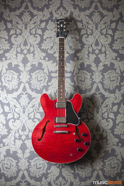 USED Gibson Es335 Cherry Flame Top 2005 Model