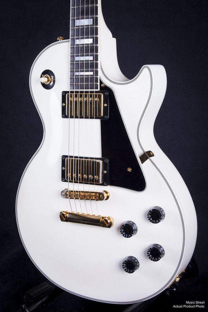 USED - Gibson Les Paul Custom Alpine White (Ebony Fingerboard)