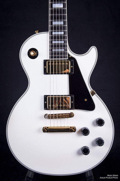 USED - Gibson Les Paul Custom Alpine White (Ebony Fingerboard)