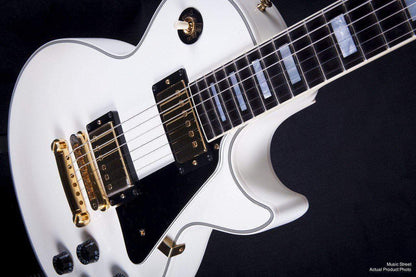 USED - Gibson Les Paul Custom Alpine White (Ebony Fingerboard)