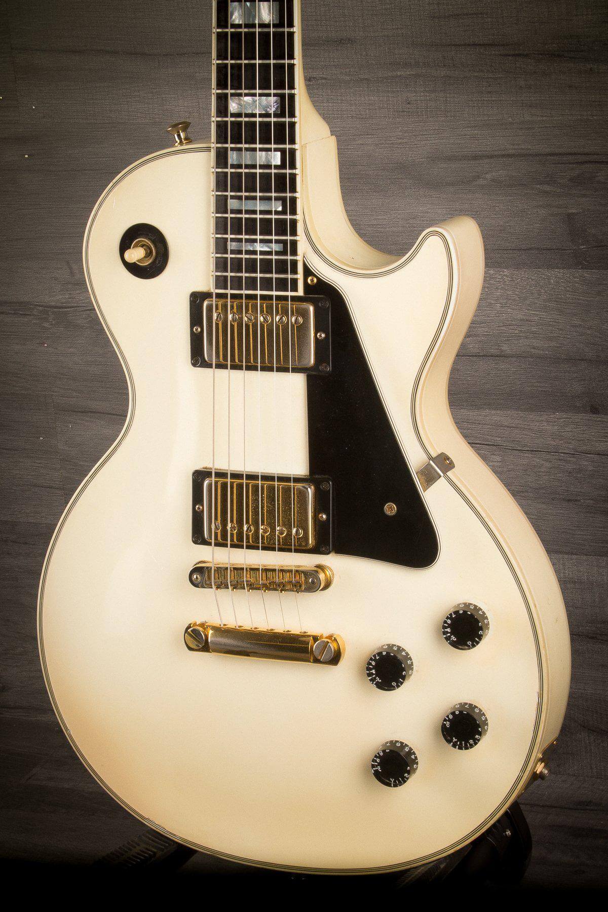 USED - Gibson Les Paul Custom Standard - 2002 Alpine White