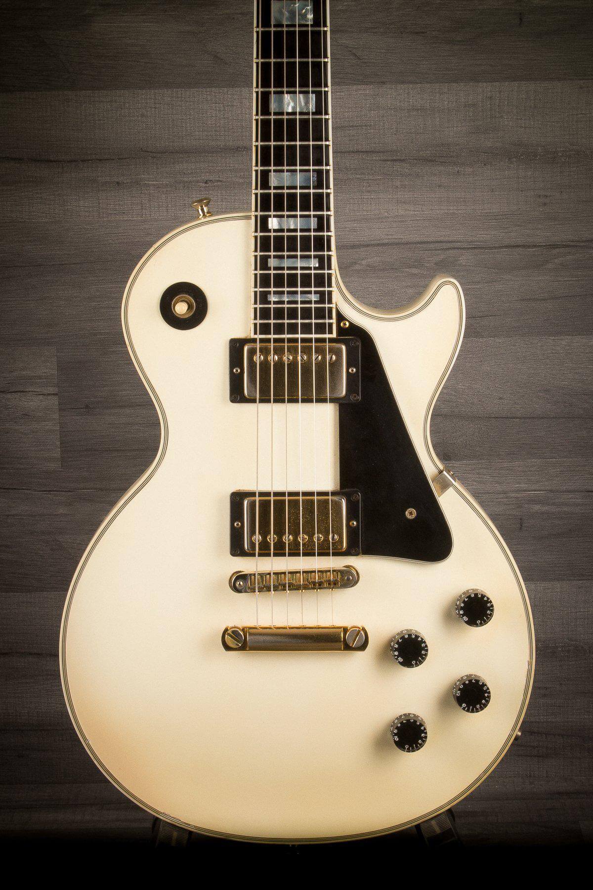 USED - Gibson Les Paul Custom Standard - 2002 Alpine White