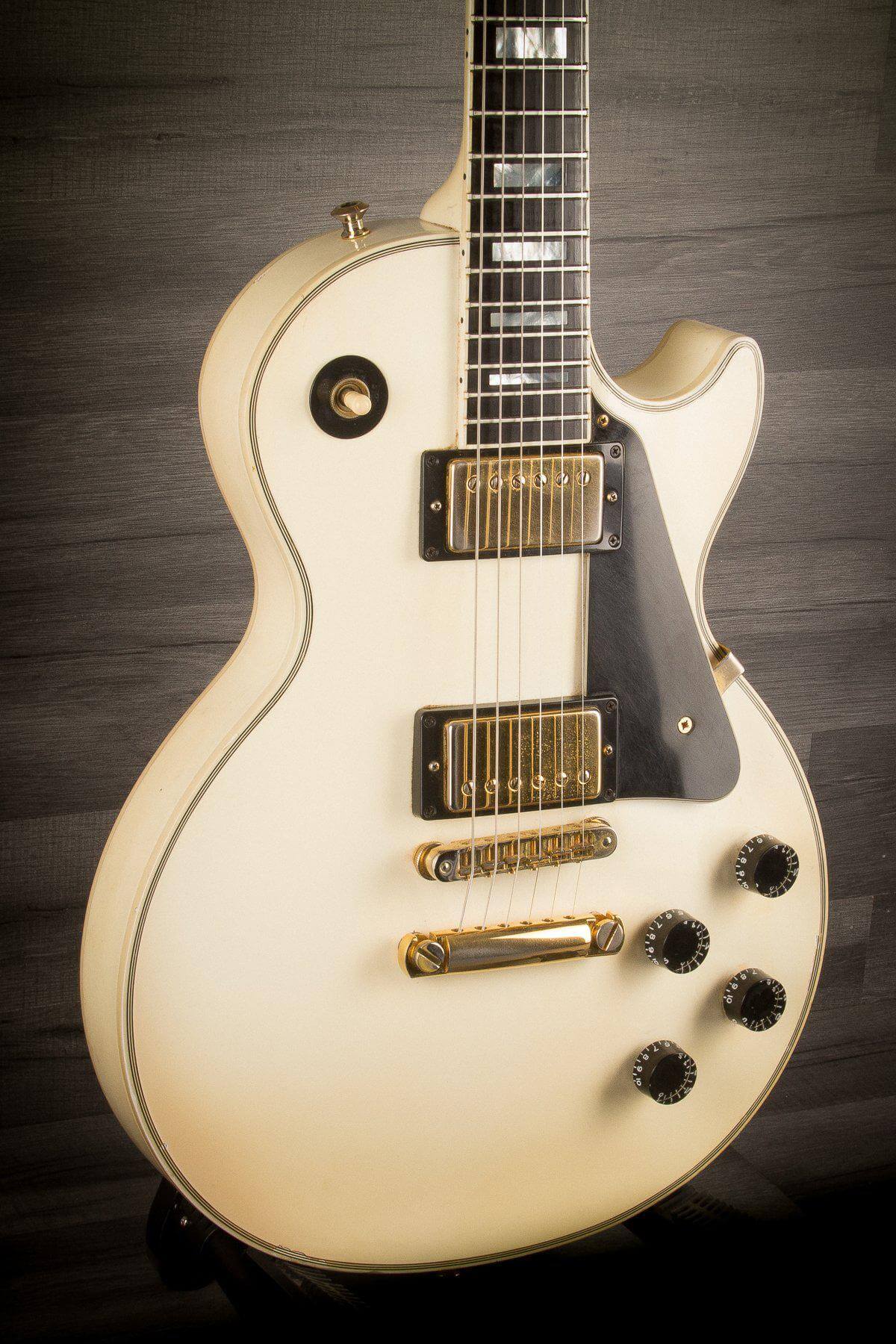 USED - Gibson Les Paul Custom Standard - 2002 Alpine White