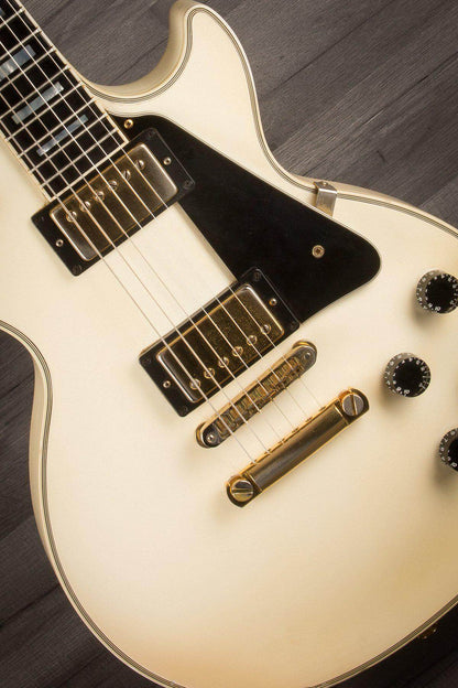 USED - Gibson Les Paul Custom Standard - 2002 Alpine White