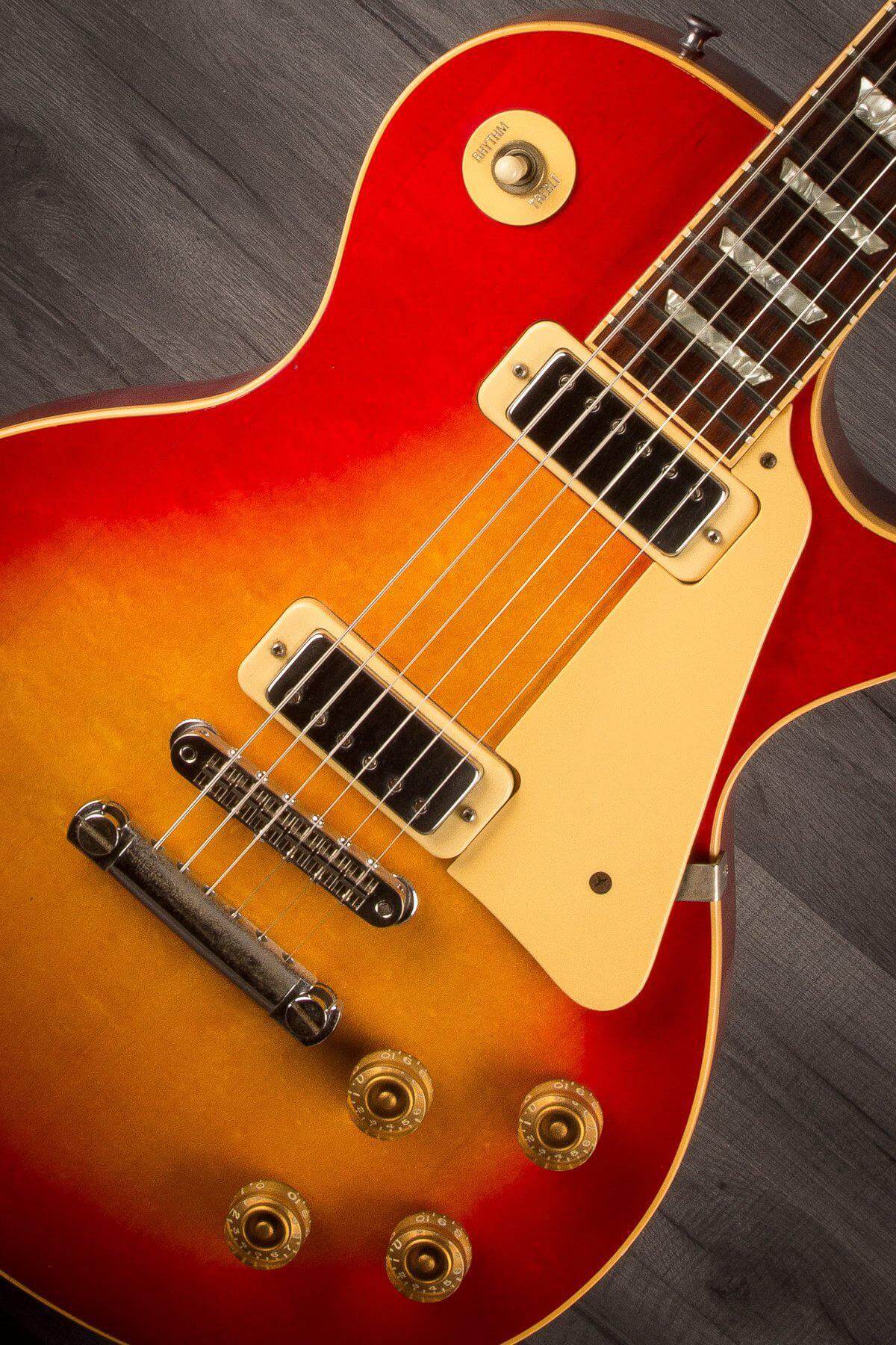 USED - Gibson Les Paul Deluxe 1981 "Clown Burst"