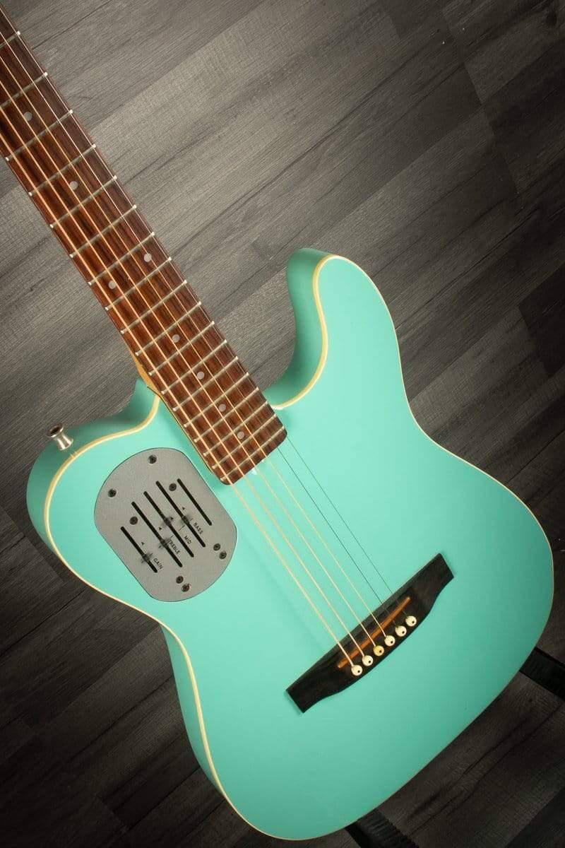 USED - Godin Acousticaster LR Baggs Turquoise