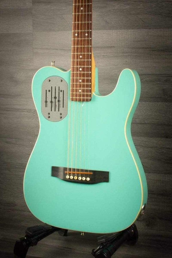 USED - Godin Acousticaster LR Baggs Turquoise