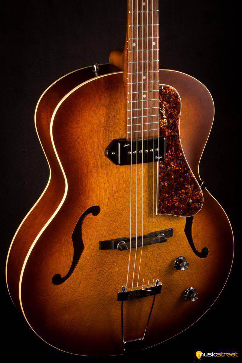 USED - Godin 5th Avenue Archtop Guitar with Hard Case