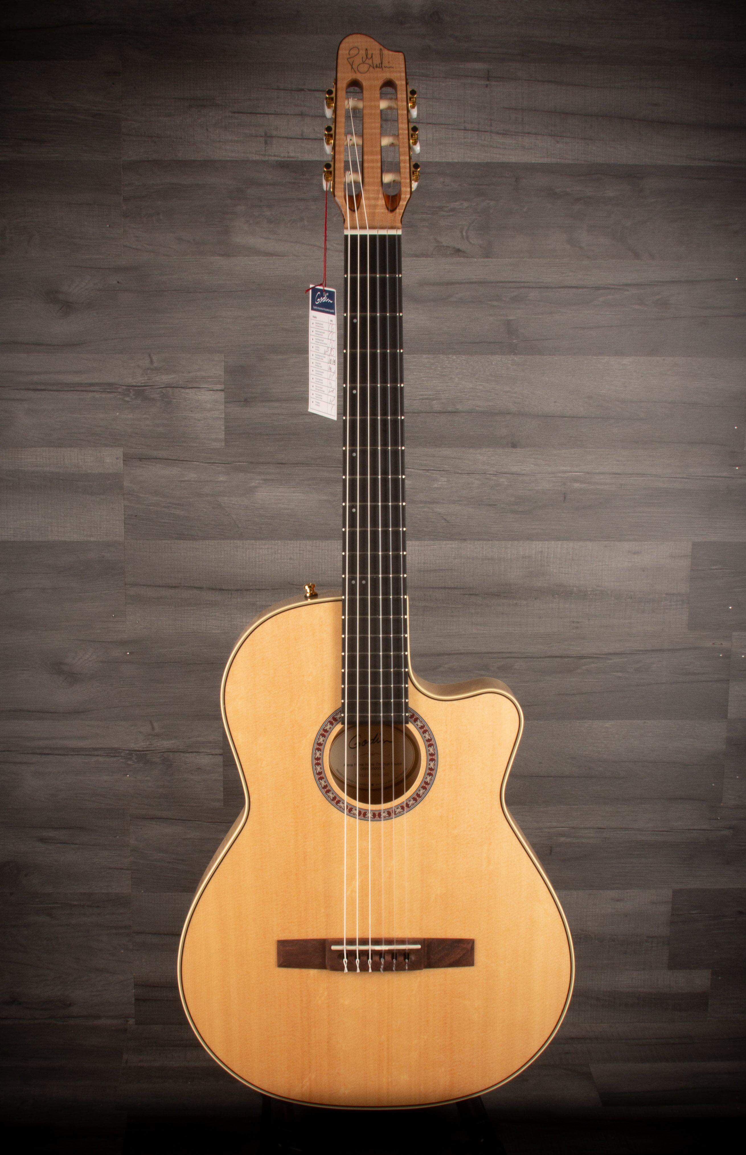 Godin Arena Flame Maple CW Crescent II with Bag