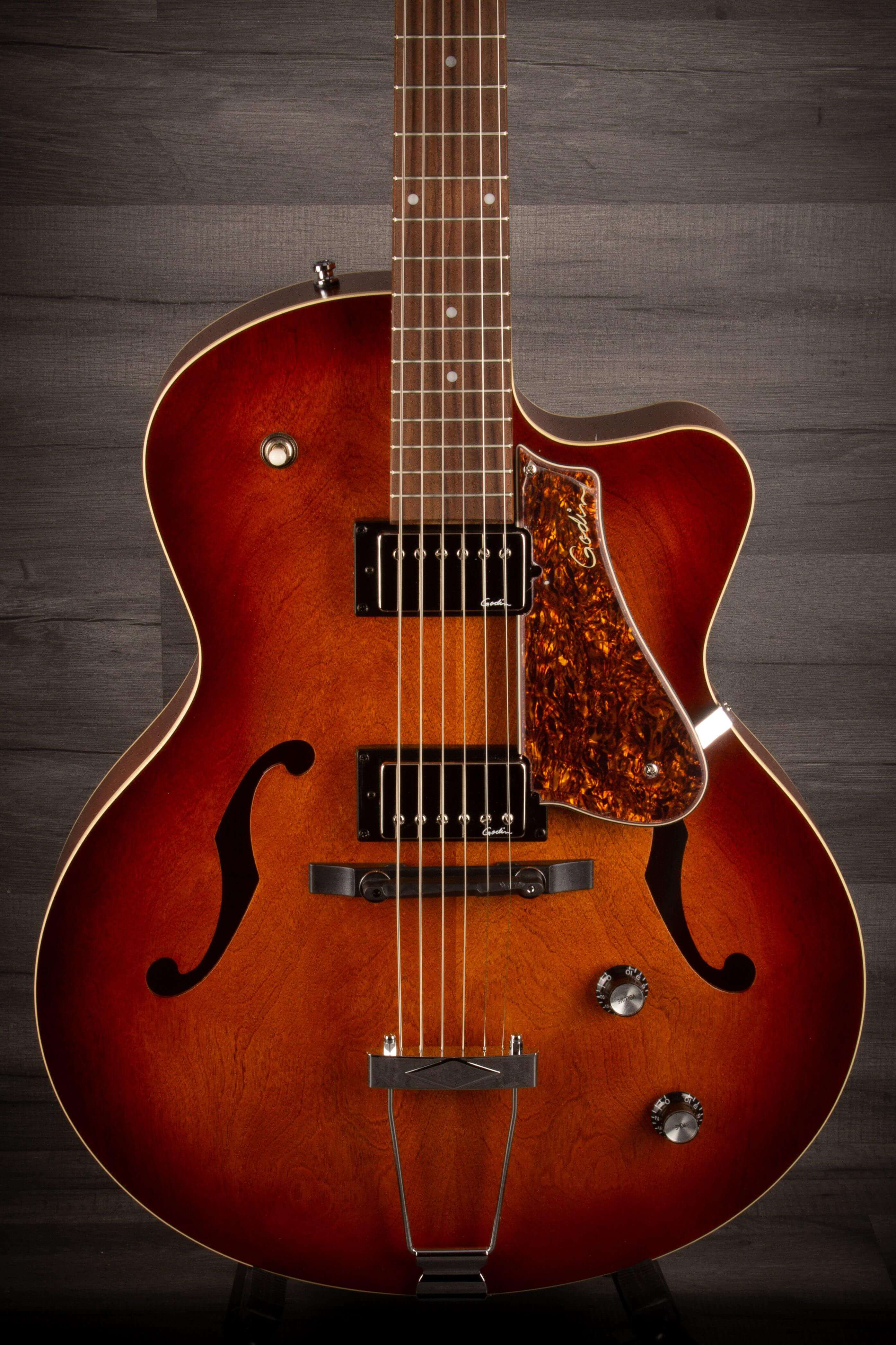 Godin 5th Avenue CW Kingpin II Humbucker - Cognac Burst