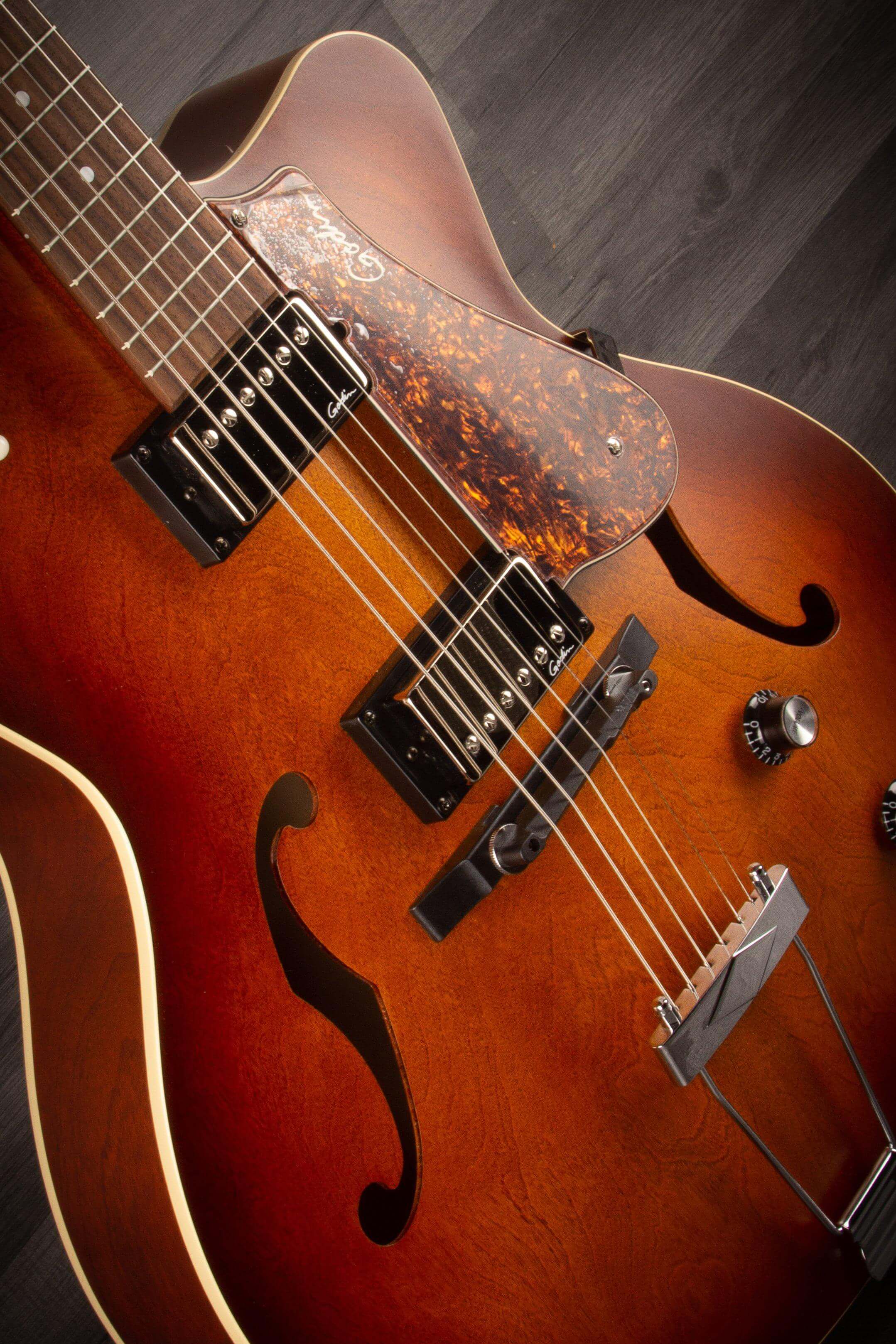 Godin 5th Avenue CW Kingpin II Humbucker - Cognac Burst