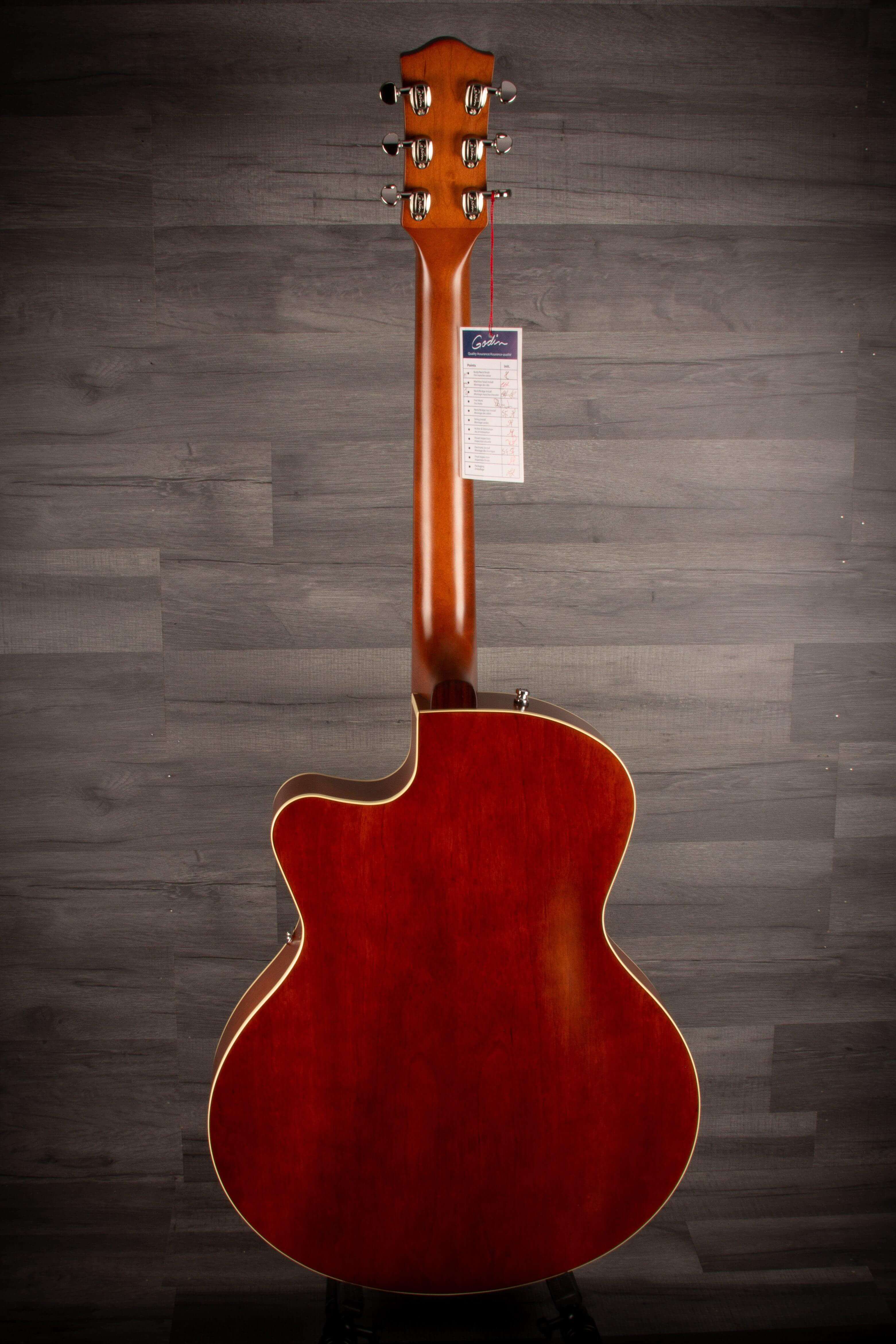 Godin 5th Avenue CW Kingpin II Humbucker - Cognac Burst