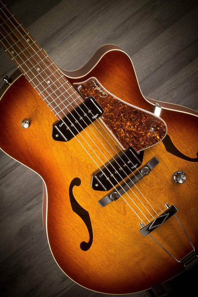 Godin 5th Avenue Kingpin Dual P90 - Cognac Burst