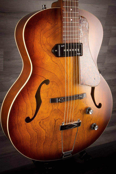 Godin 5Th Avenue Kingpin P90 Cognac Burst