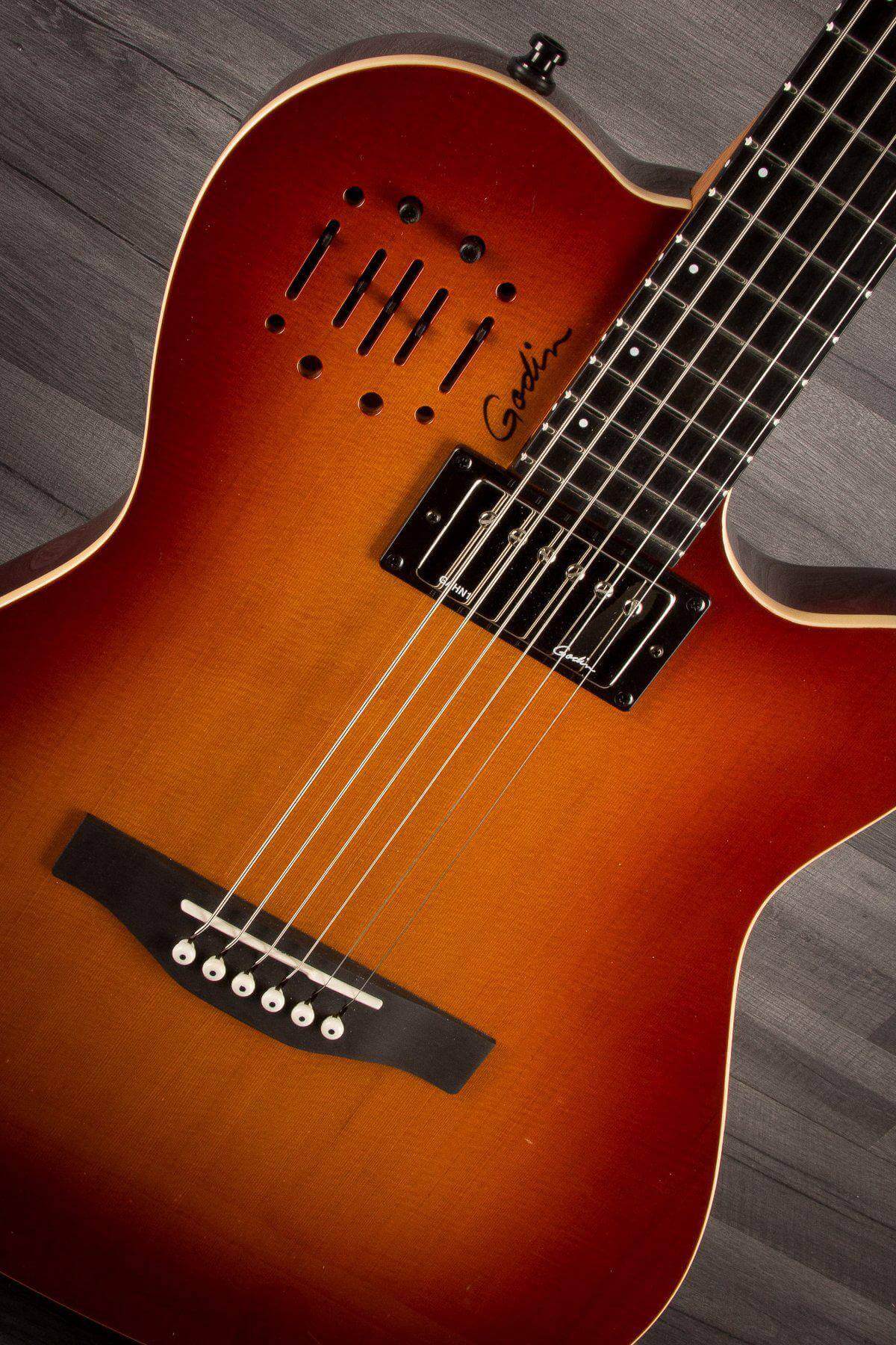 Godin A6 Ultra - Cognac Burst