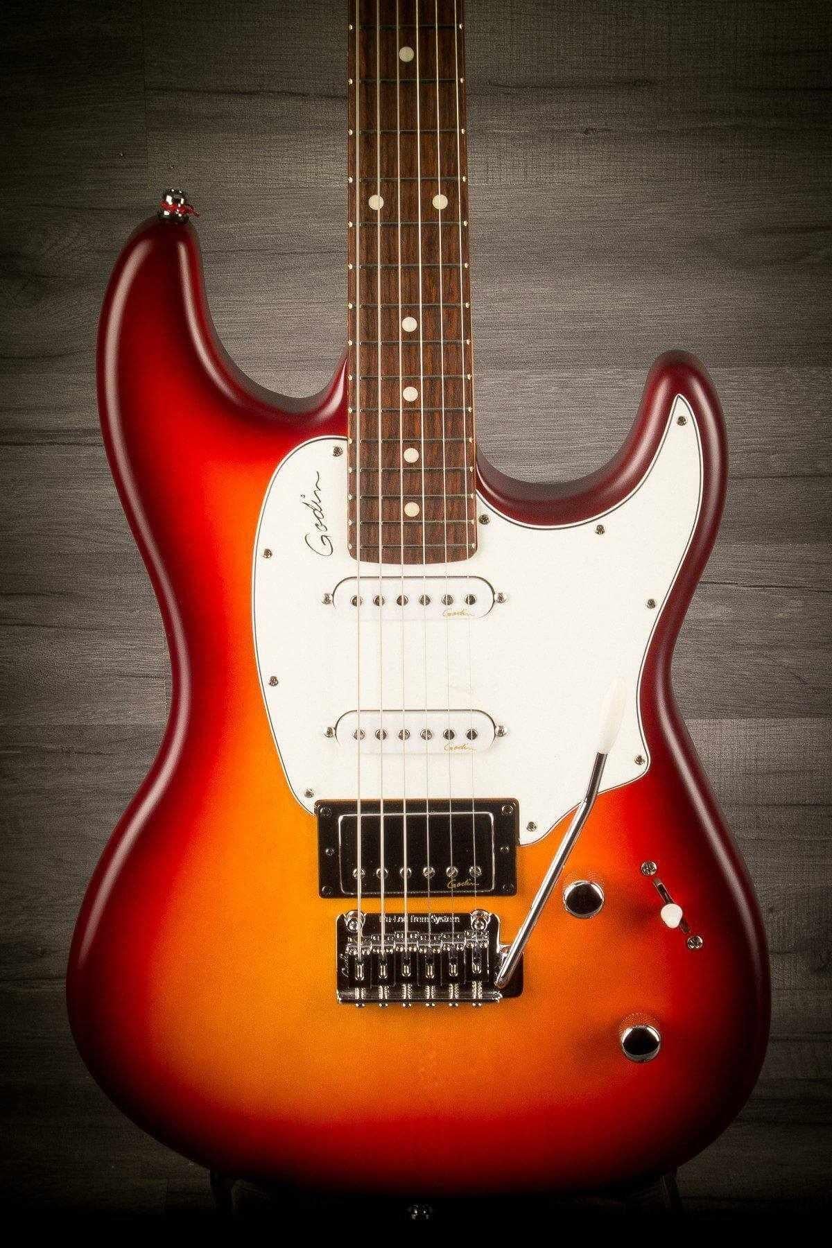 Godin Session Cherry Burst SG